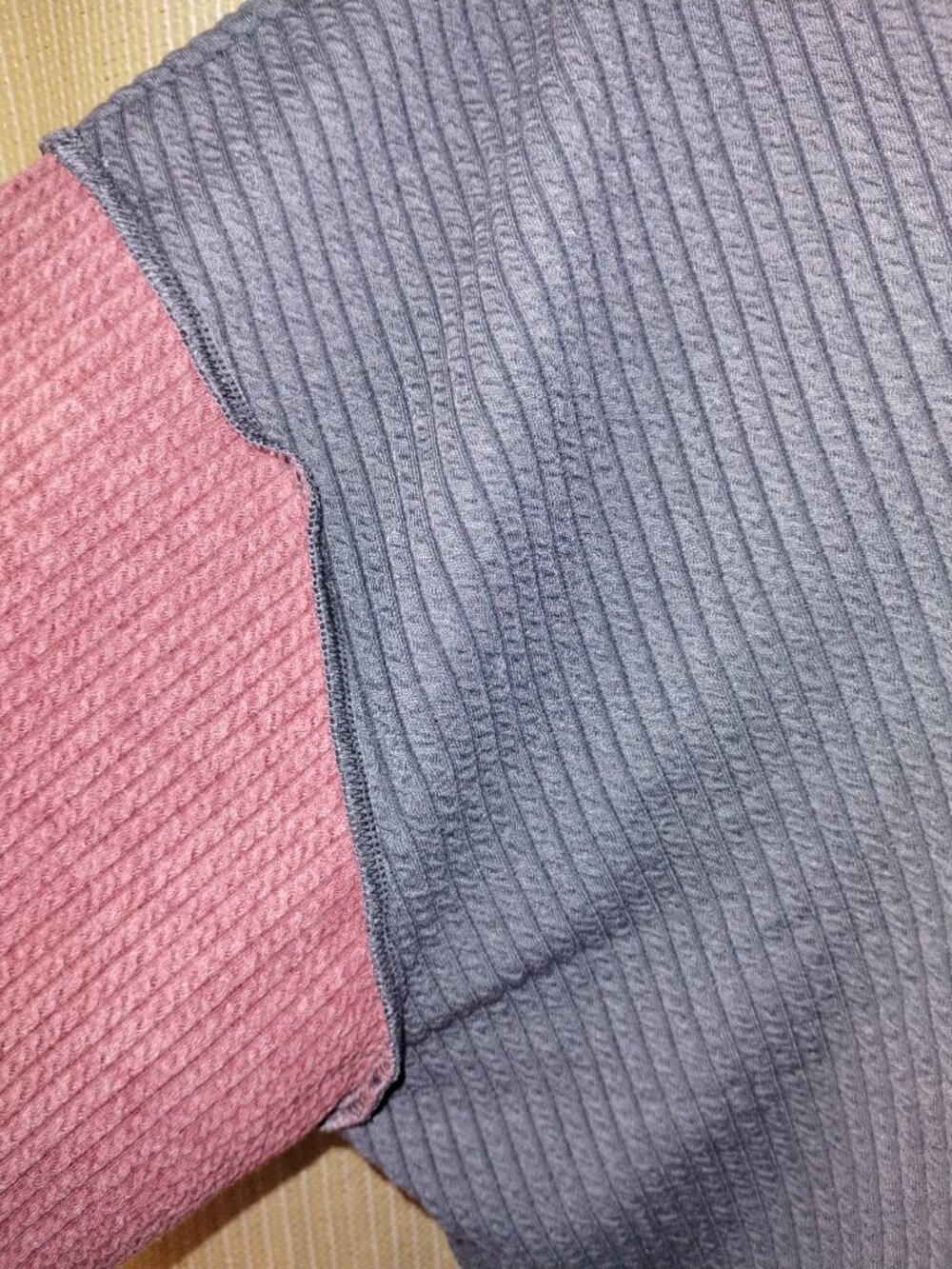 "All Fall Vibes" Color-Block Top - Picture 3 of 4